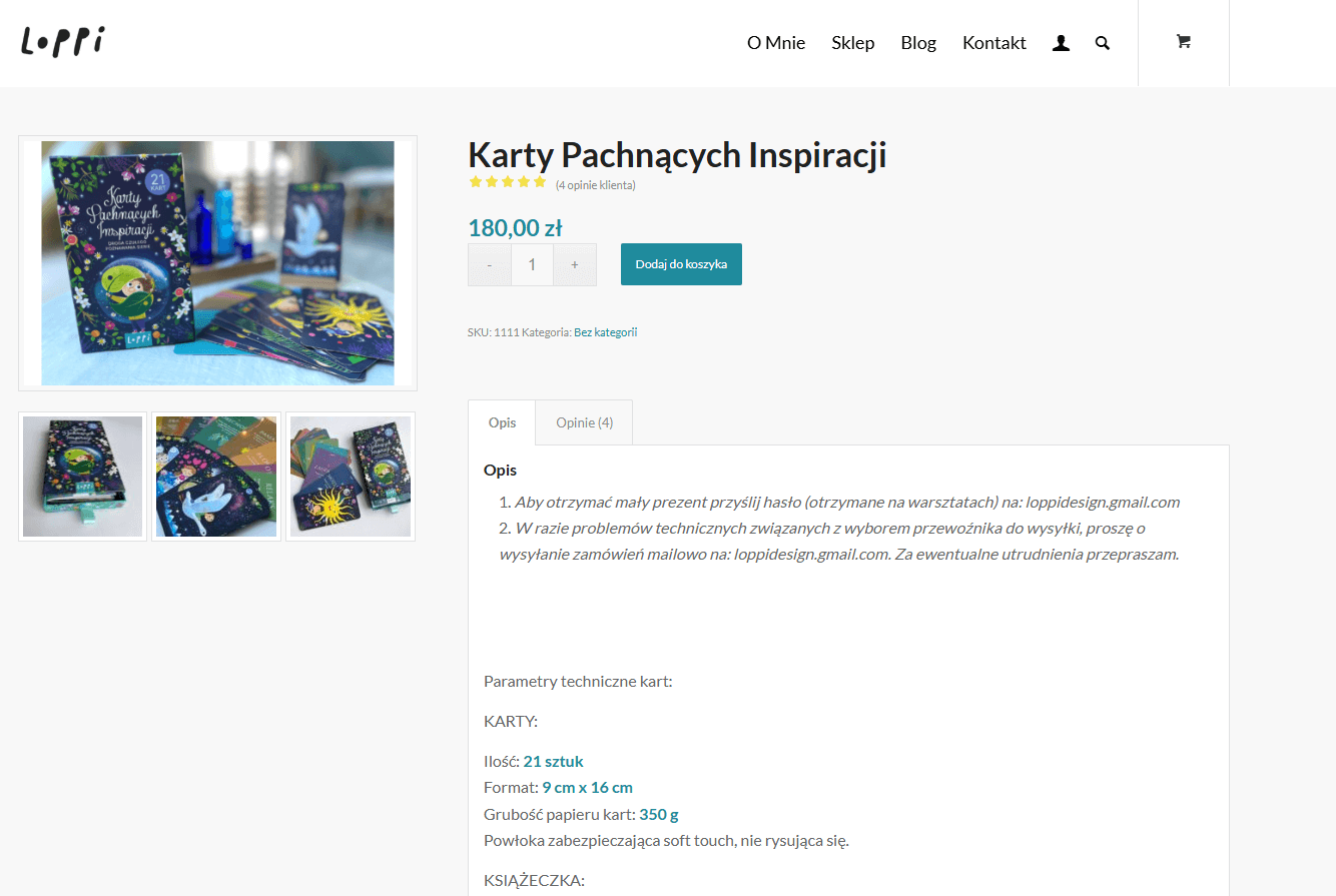 eCommerce Website - A Brand Supporting Personal and Spiritual Growth