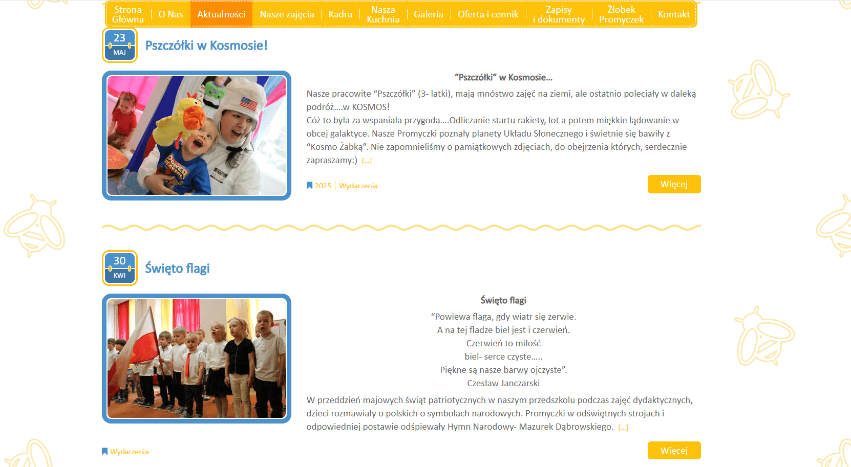 Promyk - Kindergarten Website